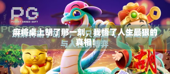 麻将桌上胡了那一刻，我悟了人生最狠的真相！