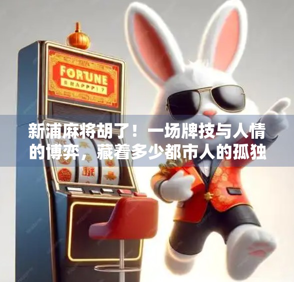 新浦麻将胡了！一场牌技与人情的博弈，藏着多少都市人的孤独与共鸣？