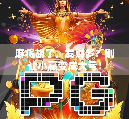 麻将胡了，发财多？别让小赢变成大亏！