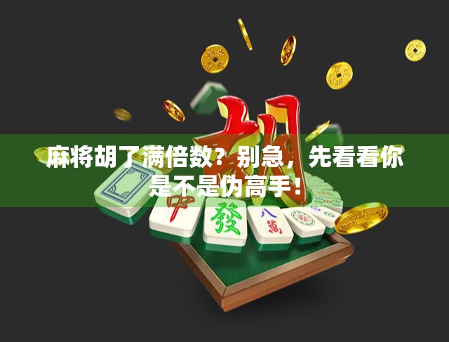 麻将胡了满倍数？别急，先看看你是不是伪高手！
