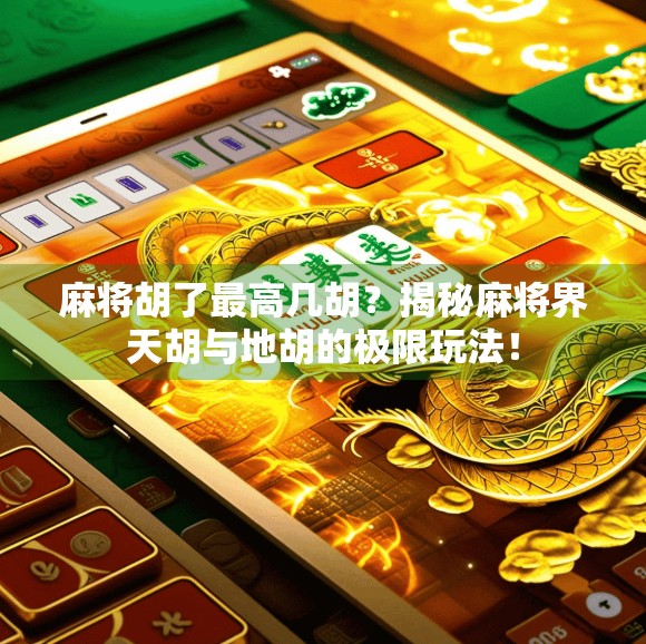 麻将胡了最高几胡？揭秘麻将界天胡与地胡的极限玩法！