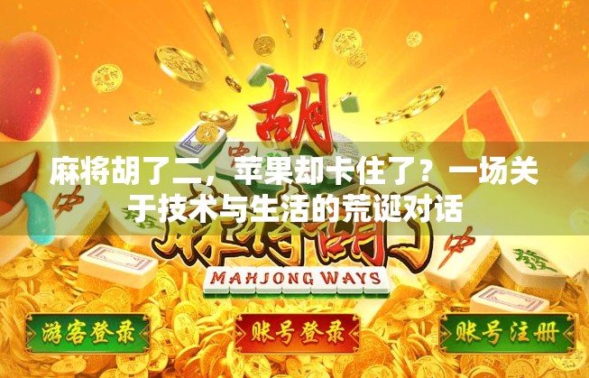 麻将胡了二，苹果却卡住了？一场关于技术与生活的荒诞对话