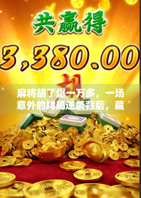 麻将胡了爆一万多，一场意外的牌局逆袭背后，藏着普通人最真实的财富密码